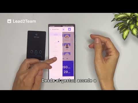 Partilhe o seu contacto através do cartão NFC