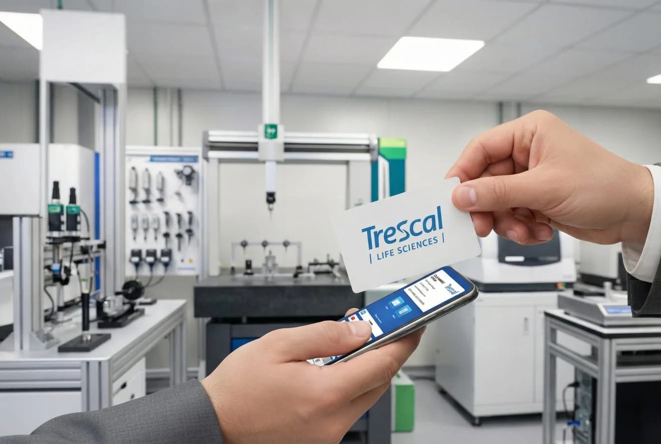 Trescal: tarjetas NFC para intercambio de contacto en ferias comerciales