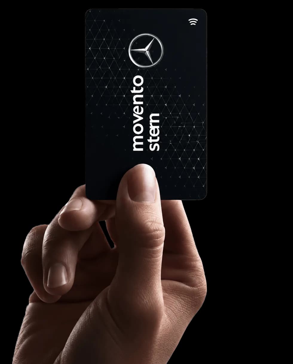 Mercedes Stern NFC card