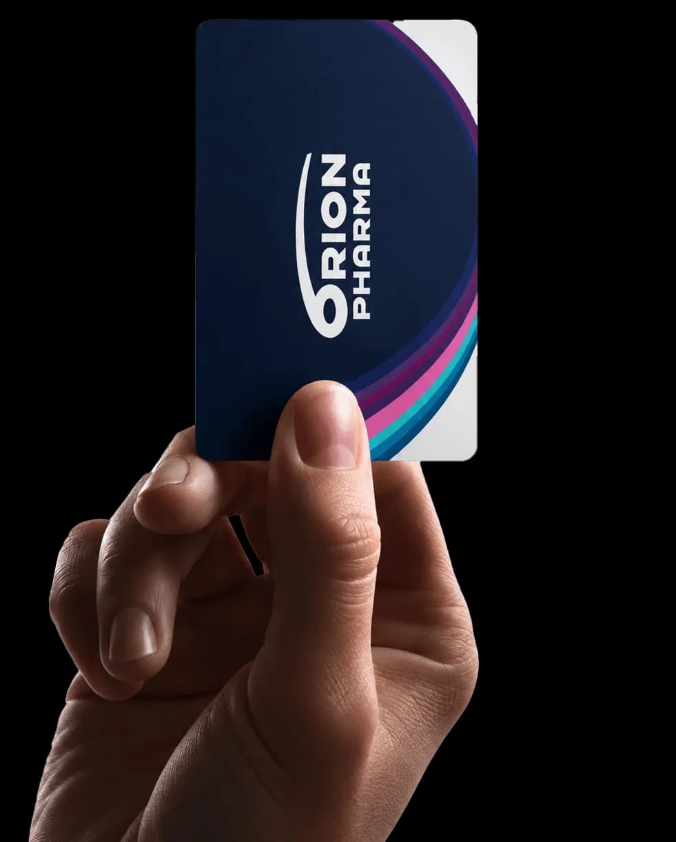 Orion Pharma NFC card